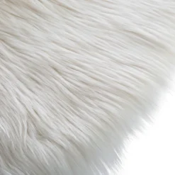 Niños atmosphera4kids Téxtil>Alfombra Blanca Con Pelo 90Cm