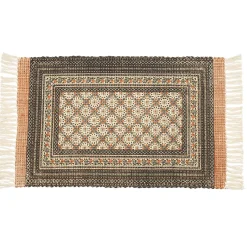 atmosphera Alfombras Decorativas>Alfombra CAIRO de yute y algodón 120x160Cm