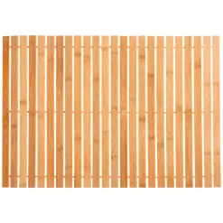 5five Alfombras De Baño>Alfombra De Bambú P/El Baño 40x60Cm