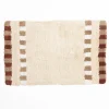 Alfombras De Baño>Alfombra de baño FLORENCE de algodón beige 50x80cm