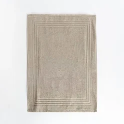 Alfombras De Baño>Alfombra de baño marrón claro 50x70cm