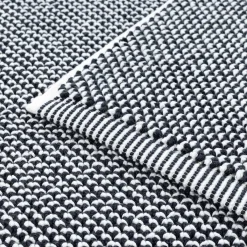 atmosphera Toallas De Baño>Alfombra De Baño Negro Poppy 60x90cm