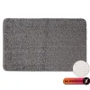 Alfombras De Baño>Alfombra De Baño Tufting Gris 50x80Cm