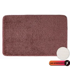 Alfombras De Baño>Alfombra De Baño Tufting Rosa 50x80Cm