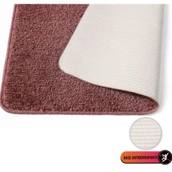 Alfombras De Baño>Alfombra De Baño Tufting Rosa 120x160Cm