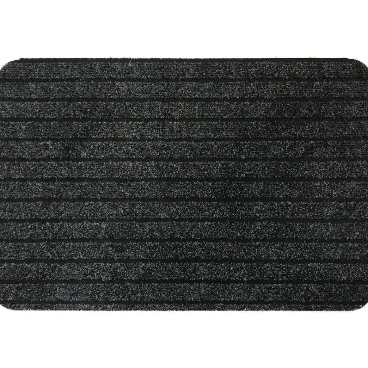 Alfombras De Entrada>Alfombra De Entrada Látex 40x60cm Gris