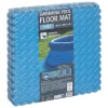Piscinas Y Accesorios>Alfombra de esponja para piscina azul 9 piezas