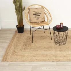 atmosphera Alfombras Decorativas>Alfombra De Yute Natural 160x230Cm