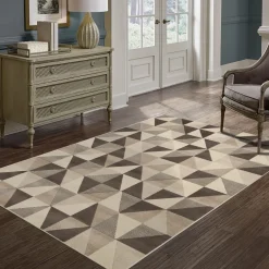Alfombras Decorativas>Alfombra Dinia Square Beige 133x190cm