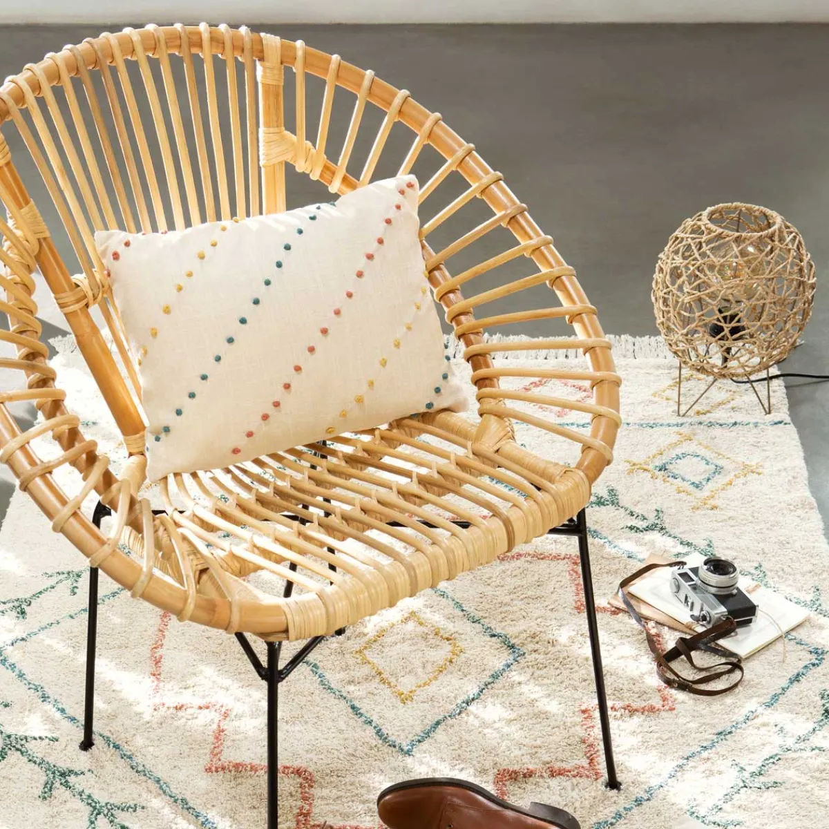 atmosphera Alfombras Decorativas>Alfombra Etnik Colorida Alg.120x170Cm