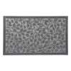 Alfombras De Entrada>Alfombra Feuillage Gris 45x75cm