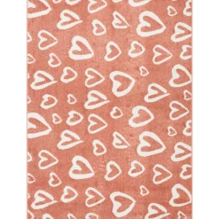 Niños Téxtil>Alfombra Gio Corazón Blush 133x190Cm