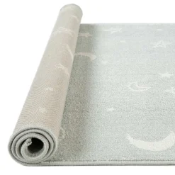 Niños Téxtil>Alfombra Gio Estrellas Gris 133x190Cm