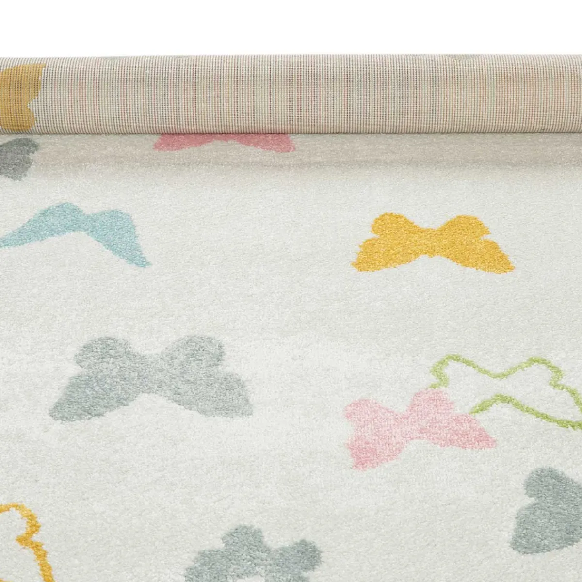 Niños Téxtil>Alfombra Gio Mariposas 80x150Cm