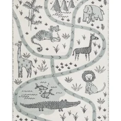 Niños Téxtil>Alfombra Gio Savana Gris 160x235Cm
