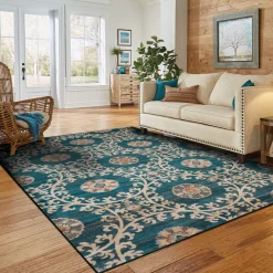 Alfombras Decorativas>Alfombra Lene Azul 200x285Cm