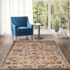 Alfombras Decorativas>Alfombra Lene Beige/Azul 160x235Cm