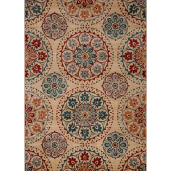 Alfombras Decorativas>Alfombra Lene Rojo/Azul 160x235Cm