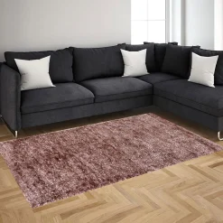 Alfombras Decorativas>Alfombra Lux Rosa 120x160Cm