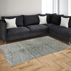 Alfombras Decorativas>Alfombra Lux Verde Claro 80x150Cm