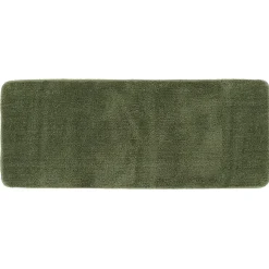 Alfombras De Baño>Alfombra microfibra especial verde caqui 50x120cm