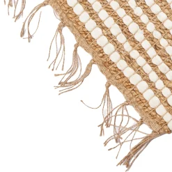 Alfombras Decorativas>Alfombra rayas blancas 70x140cm