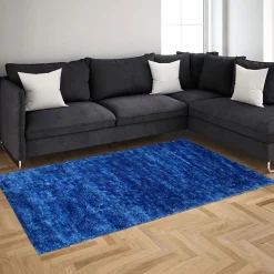 atmosphera Alfombras Decorativas>Alfombra Sabugal Azul 80x150Cm