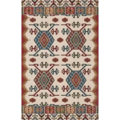 Alfombras Decorativas>Alfombra Sunlight Ocre/Rojo 120x180Cm