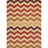 Alfombras Decorativas>Alfombra Sunlight Roja/Beige 150x220Cm