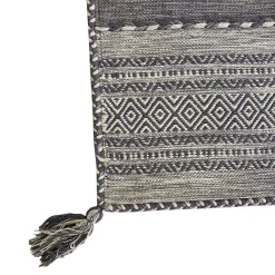 Alfombras De Cocina>Alfombra Tribal Gris 60x250Cm