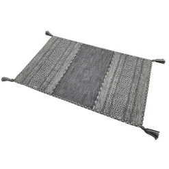 Alfombras De Cocina>Alfombra Tribal Gris 60x200Cm