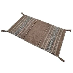 Alfombras Decorativas>Alfombra Tribal Marrón 120x160Cm