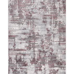 Alfombras Decorativas>Alfombra Viqi Abstract Rosa 80x150cm
