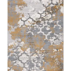 Alfombras Decorativas>Alfombra Viqi Azulejos Amarilla 160x235cm