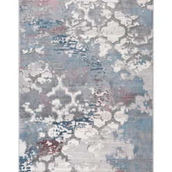 Alfombras Decorativas>Alfombra Viqi Azulejos Rosa 80x150cm