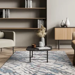 Alfombras Decorativas>Alfombra Viqi Waves Rosa 160x235cm