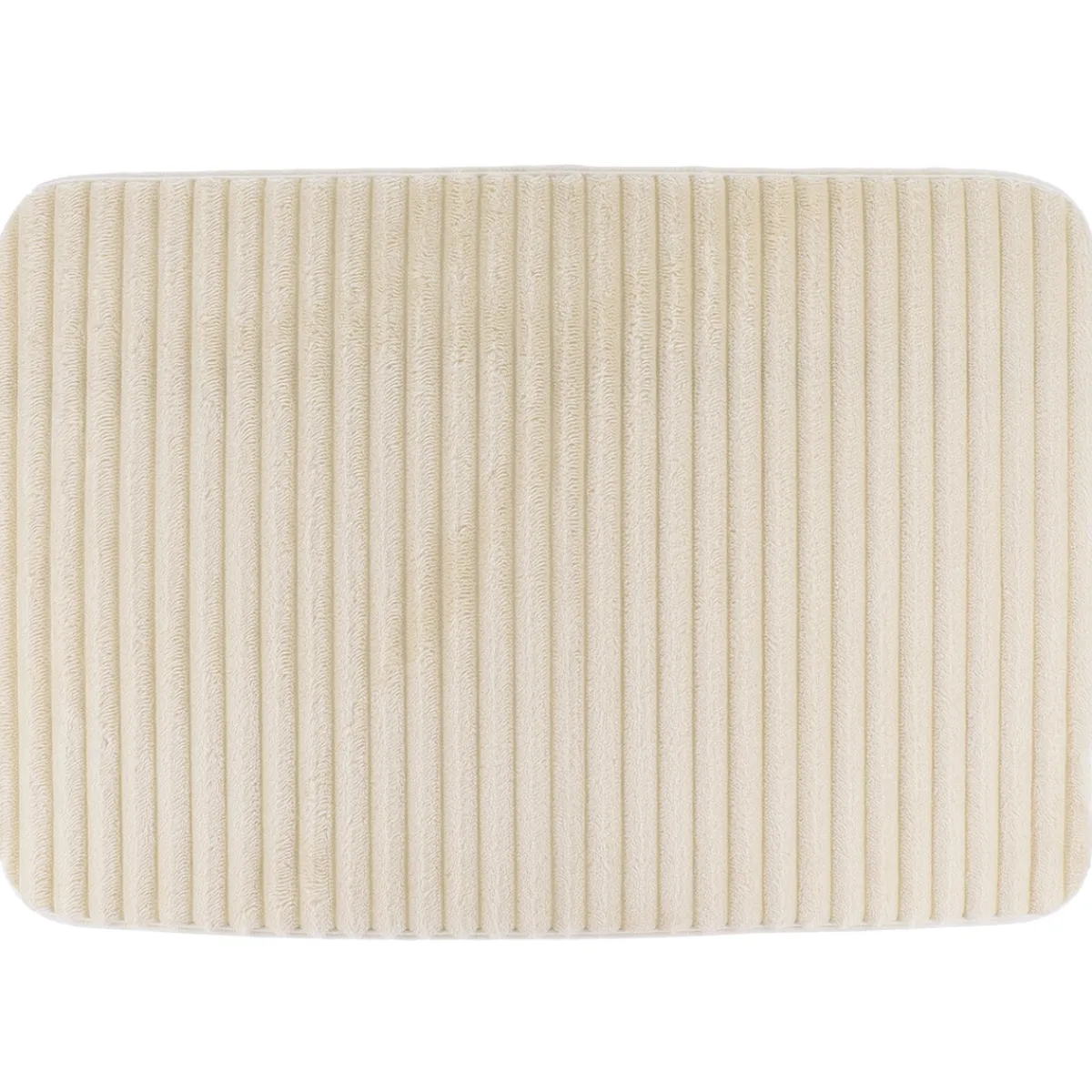 Alfombras De Baño>Alfombra wc de poliéster natural 40x60cm