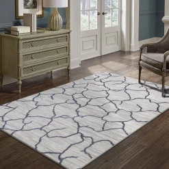 Alfombras Decorativas>Alfombra Weston Gris Antracita 133x190cm