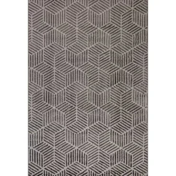 Alfombras Decorativas>Alfombra Zaha Antracita 160x235Cm