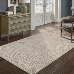 Alfombras Decorativas>Alfombra Zaha Beige 80x150Cm