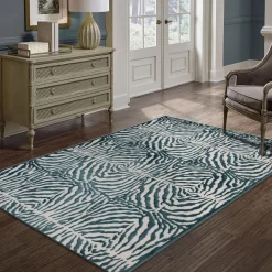 Alfombras Decorativas>Alfombra Zaha Multic.Cebra 120x160Cm