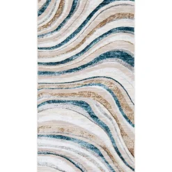 Alfombras Decorativas>Alfombra Zave Waves Multicolor 133x190cm