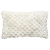 atmosphera Cojines Y Fundas Decorativas>Almohada de felpa beige INUIT 38x38cm