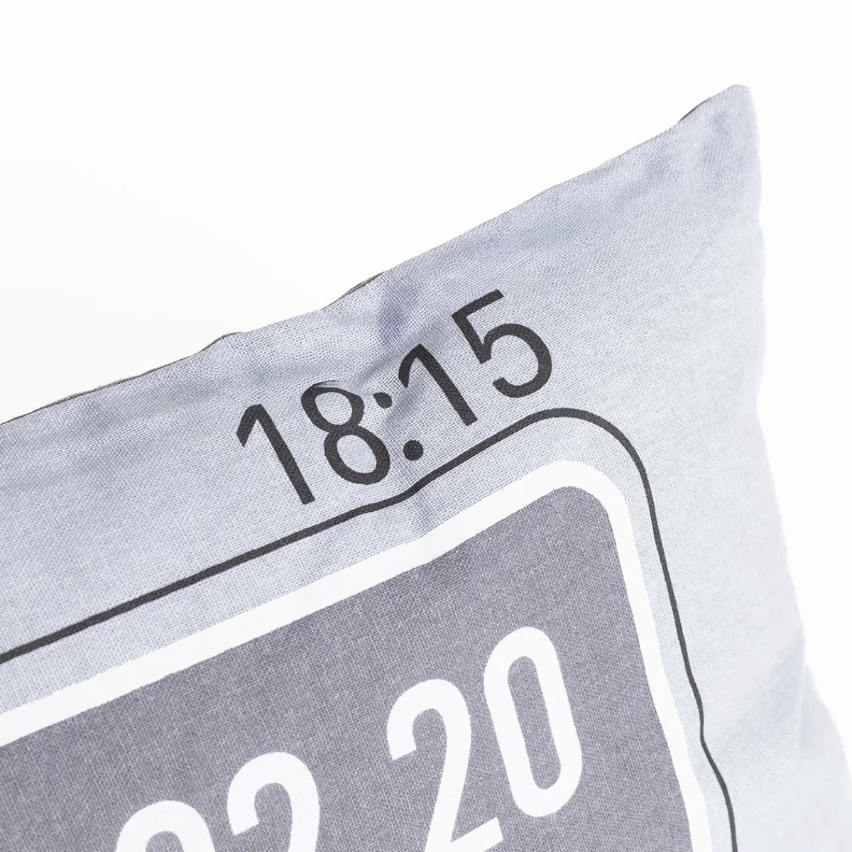 Cojines Y Fundas Decorativas>Almohada decorativa gris claro 30x50cm