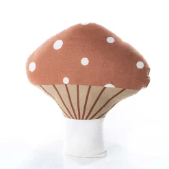 Niños atmosphera4kids Téxtil>Almohada Ferme Champiñón Terracota