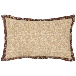 atmosphera Cojines Y Fundas Decorativas>Almohada Indie Beige Con Flores 38x58cm