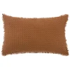atmosphera Cojines Y Fundas Decorativas>Almohada The Floral Waffle Terracota 30x50cm