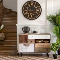 atmosphera Aparadores Y Consolas|Estilo Étnico>Aparador 4 Cajones Y 2 Puertas 115x40x80