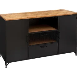 atmosphera Aparadores Y Consolas|Estilo Industrial>Aparador 2 Puertas 2 Cajones 140x42.5x85