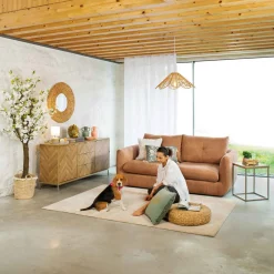 Aparadores Y Consolas|Estilo Contemporaneo>Aparador CHEVRON beige de mdf